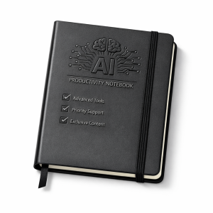FocusFlow Branded Productivity Notebook